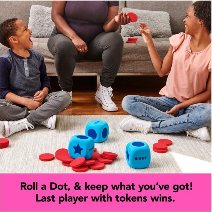 Spin Master Games, Giant Left Center Right, Classic Family Game Night Board Game, Indoor & Outside Game, Family, for Ages 6+ - Image 5