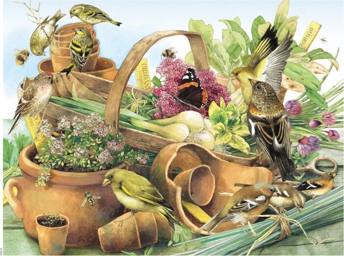 Ceaco - Marjolein Bastin - Clay Pots - Oversized 300 Piece Jigsaw Puzzle
