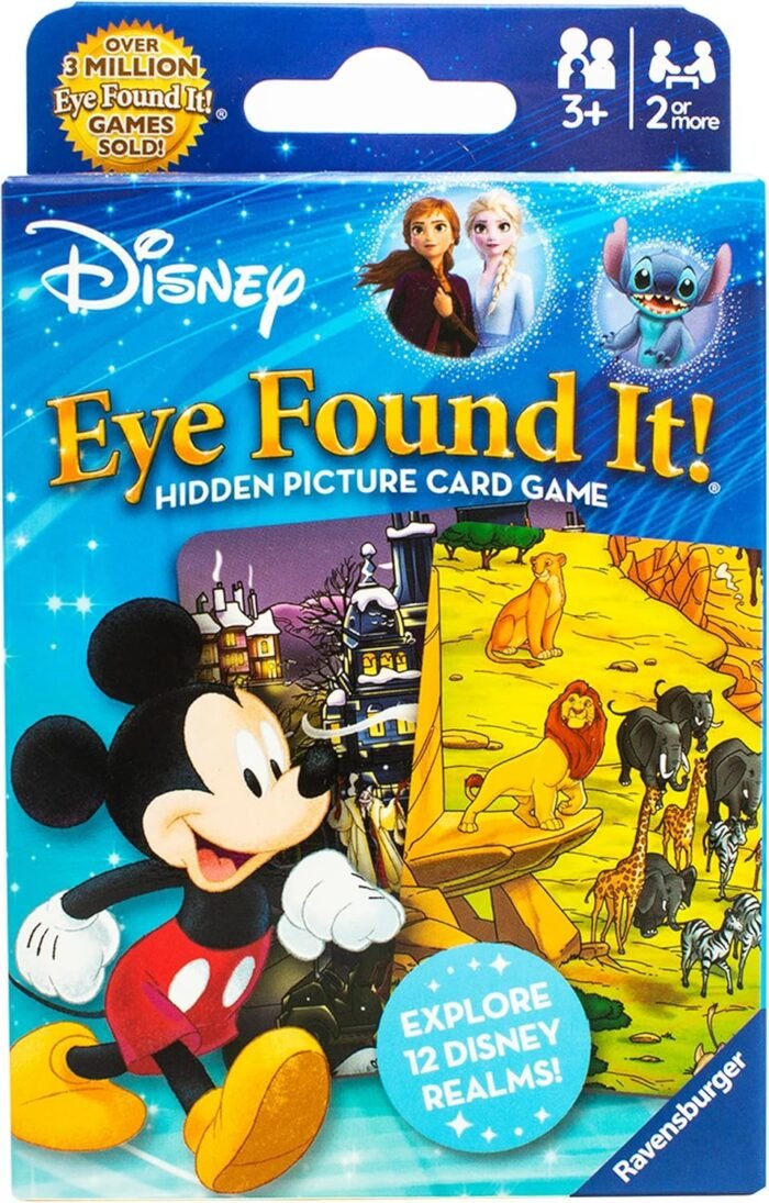 Ravensburger World of Disney Eye Found It Card Game - Engaging Family Fun | Immersive Disney Scenes | Skill-Building Game | FSC-Certified Materials - Image 5