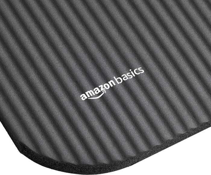 Amazon Basics 1/2 Inch Extra Thick Exercise Yoga Mat with Carrying Strap - Image 5