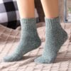 Wool Socks for Women - Womens Wool Socks Winter Socks for men Warm Thick Knit Wool Soft Vintage Casual Crew Socks - Image 6