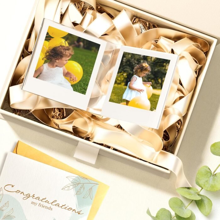 WINKINE Polariod Frame for Photos 4.2''x3.5'', Polaroid Frames fits i-Type/600/SX-70 Films, Acrylic Polaroid Picture Frames, Polaroid Film Instax Frames Desktop, Polaroid Photo Frame for Tabletop - Image 6
