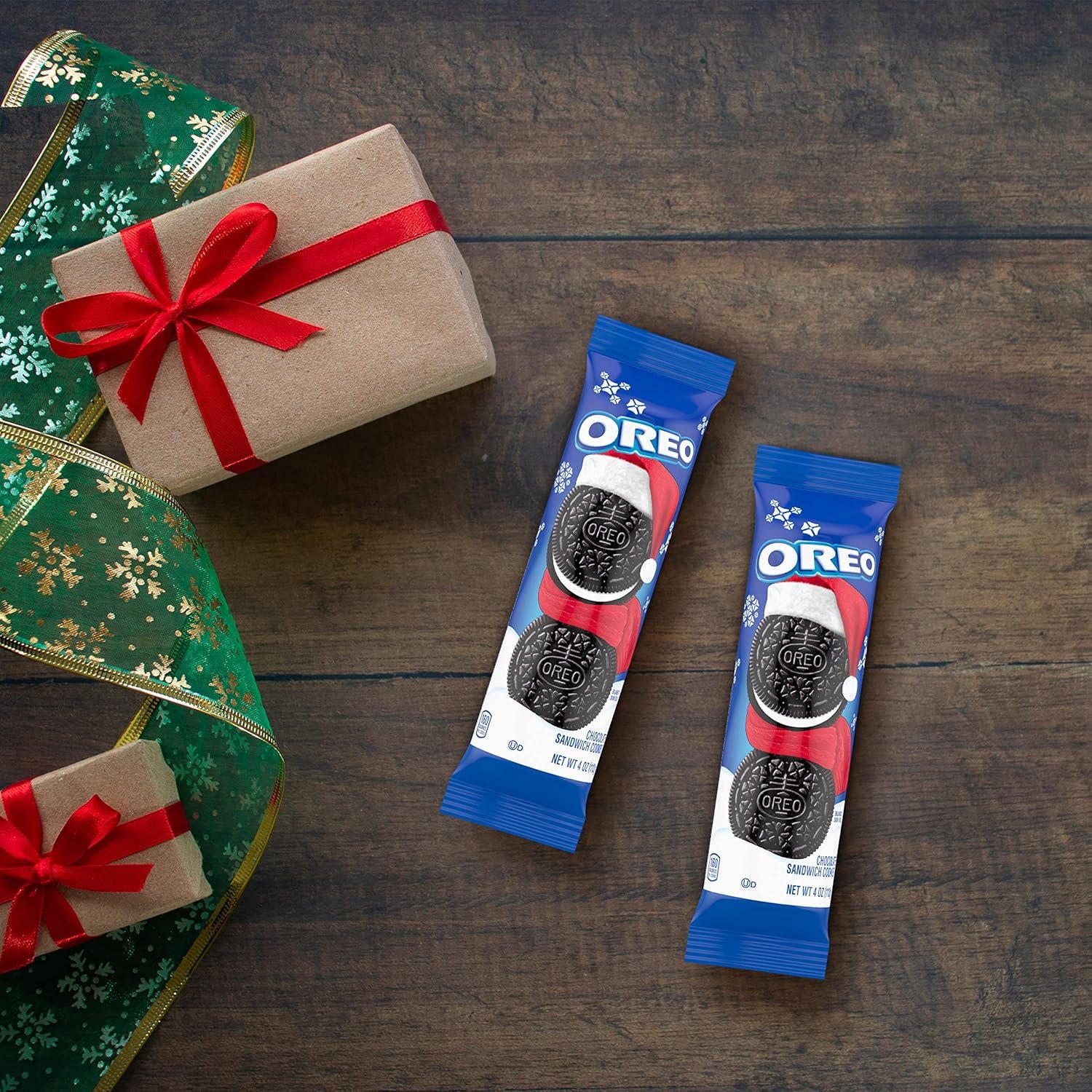 OREO Chocolate Sandwich Cookies, Holiday Cookies, 12 - 4 oz Stocking Stuffer Packs - Image 9