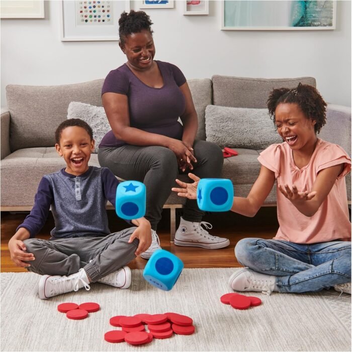 Spin Master Games, Giant Left Center Right, Classic Family Game Night Board Game, Indoor & Outside Game, Family, for Ages 6+ - Image 7