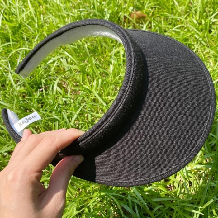 2 Pack Sun Visor Hats Women Men Clip On Wide Brim Visors Hat Outdoor Sports Golf Beach Travel Tennis Caps - Image 2