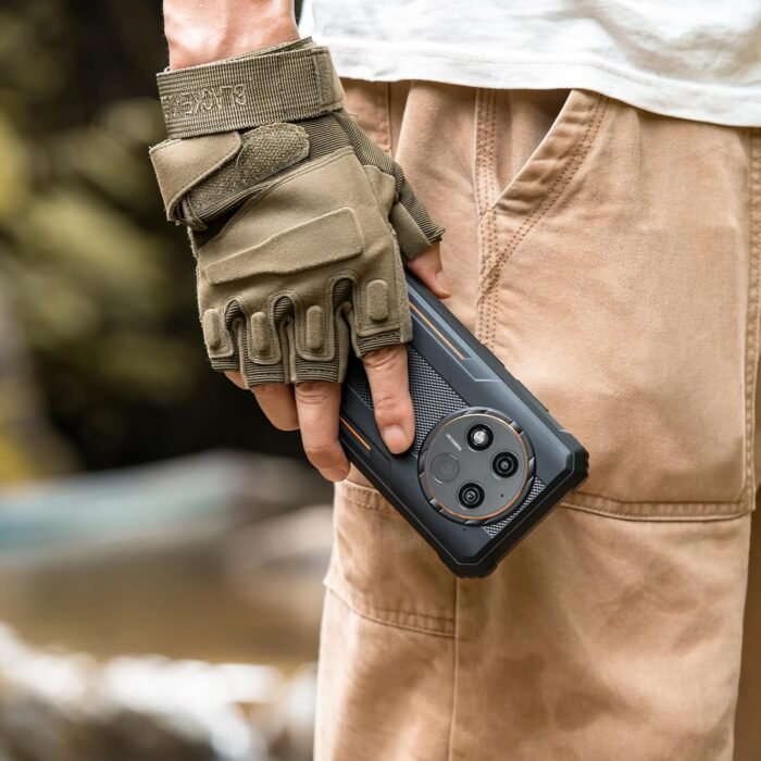 OUKITEL G1 Rugged Smartphone Unlocked - 24+256GB/1TB Android 14 Rugged Cellphones, 6.52” HD Display 48MP Rear Camera 10600mAh Battery IP68/IP69K Waterproof Phone, Dual Sim/NFC/Fingerprint 2024 - Image 9