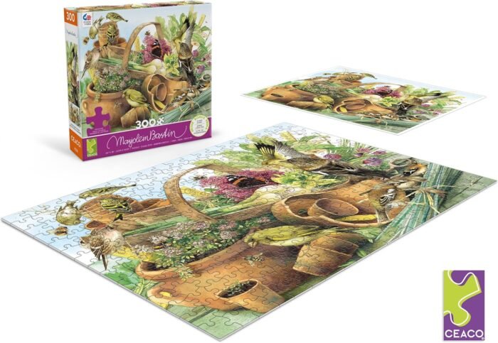 Ceaco - Marjolein Bastin - Clay Pots - Oversized 300 Piece Jigsaw Puzzle - Image 4