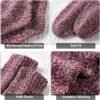 Wool Socks for Women - Womens Wool Socks Winter Socks for men Warm Thick Knit Wool Soft Vintage Casual Crew Socks - Image 4