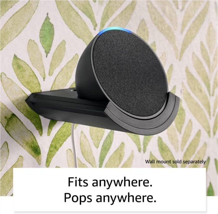 Amazon Echo Pop (newest model), Our smallest Alexa speaker, Fits in any room, Midnight Teal - Image 6