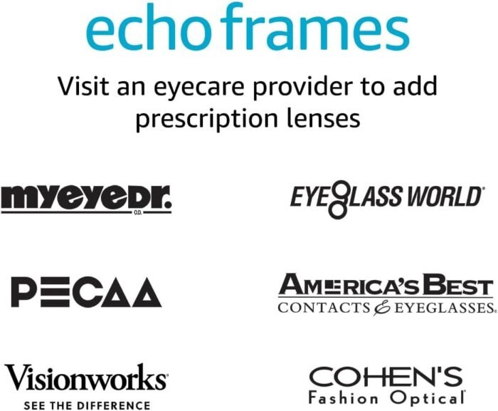 Amazon Echo Frames (3rd Gen) + Echo Pop | Smart glasses with Alexa | Round frames in Blue Tortoise with prescription ready lenses - Image 8