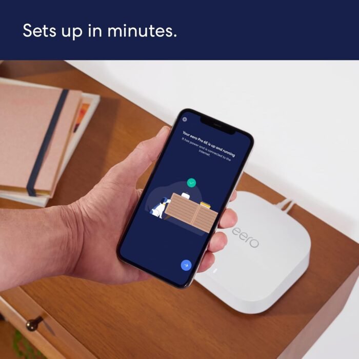 Amazon eero Pro 6E mesh wifi router (newest model) - 2.5 Gbps Ethernet, Coverage up to 2,000 sq. ft., Connect 100+ devices, 1-pack - Image 7