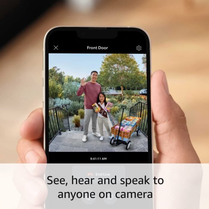 Ring Battery Doorbell Plus | Head-to-Toe HD+ Video, motion detection & alerts, and Two-Way Talk (2023 release) with Ring Chime Pro - Image 3