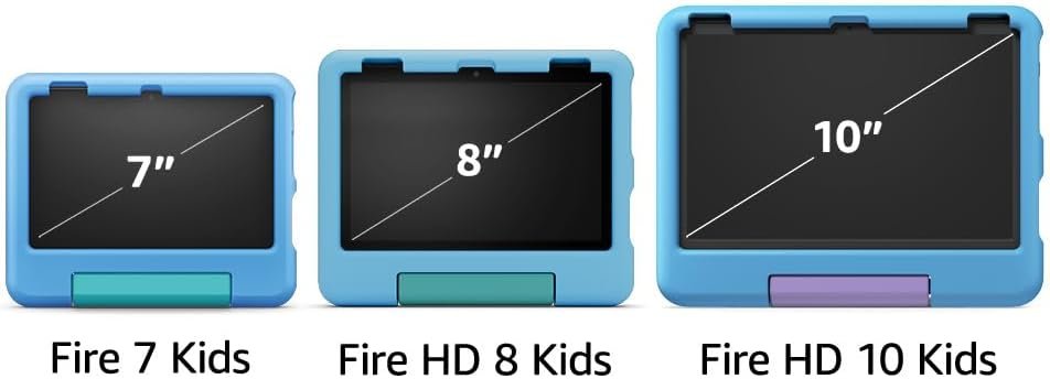 New Amazon Fire HD 8 Kids tablet, ages 3-7. With bright 8" HD screen. Includes ad-free and exclusive content, parental controls and 13-hr battery, 32GB, Blue, (2024 release) - Image 5