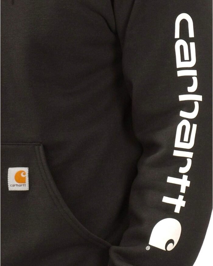 Carhartt Men's Loose Fit Midweight Logo Sleeve Graphic Sweatshirt - Image 2