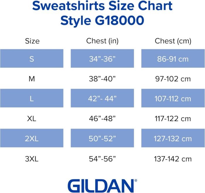 Gildan Unisex Adult Fleece Crewneck Sweatshirt, Style G18000, Multipack - Image 5