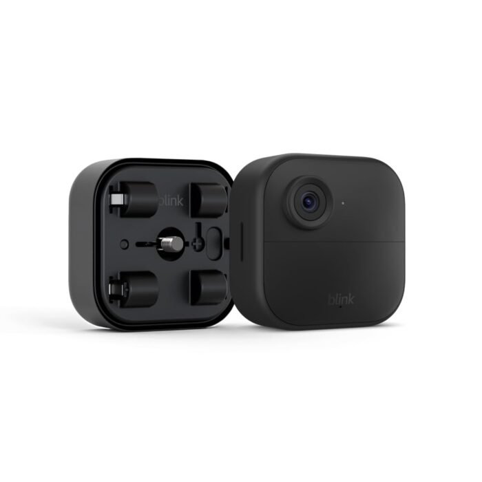 Blink Outdoor 4 (newest model) + Battery Extension Pack — Four-year battery wireless smart security camera, two-way audio, HD live view, enhanced motion detection — 1 camera system - Image 2