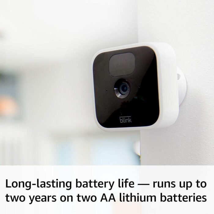 Blink Indoor - wireless, HD security camera with two-year battery life, motion detection, and two-way audio – 2 camera system - Image 4