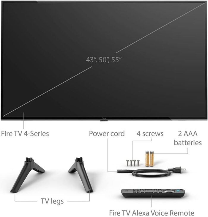 Amazon Fire TV 43" 4-Series 4K UHD smart TV with Fire TV Alexa Voice Remote, stream live TV without cable - Image 7