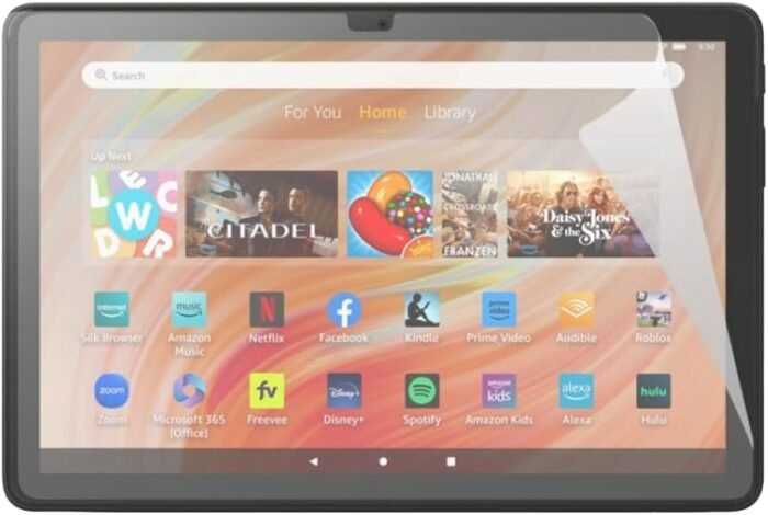 Anti-Glare Screen Protector (2 Pack), for Amazon Fire HD 10, (13th Gen, 2023 release) - Image 3