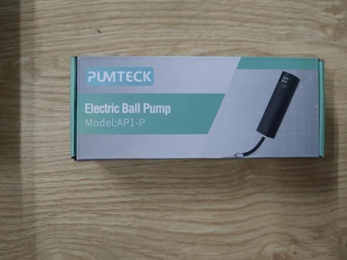Pumteck Electric Ball Pump, Smart Air Pump Portable Fast Ball Inflation with Precise Pressure Gauge and Digital LCD Display for Football Basketball Volleyball Football - Image 7