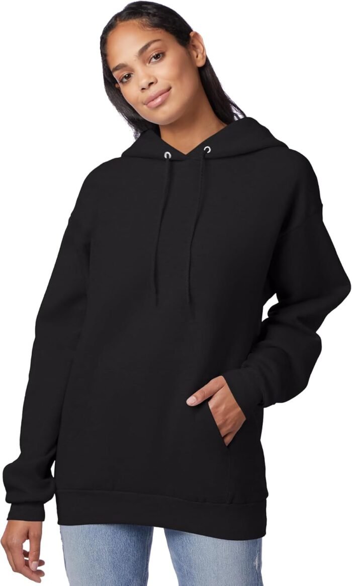 Hanes Men's Hoodie, EcoSmart Fleece Hoodie, Hooded Sweatshirt for Men - Image 4