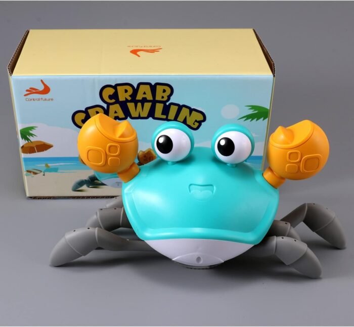 control future Crawling Crab Baby Toy - Infant Tummy Time Toys 3 4 5 6 7 8 9 10 11 12 Babies Boy 3-6 6-12 Learning Crawl 9-12 12-18 Walking Toddler 36 Months Old Music Development 1st Birthday Gifts - Image 7