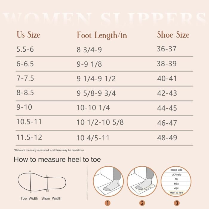 Litfun Women's Fuzzy Memory Foam Slippers Fluffy Winter House Shoes Indoor and Outdoor - Image 6