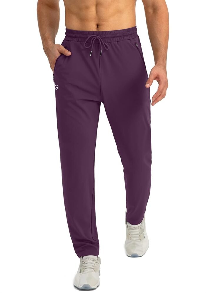 G Gradual Men's Sweatpants with Zipper Pockets Tapered Joggers for Men Athletic Pants for Workout, Jogging, Running - Image 2