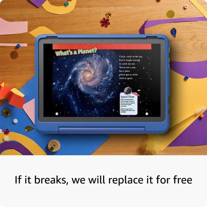 Amazon Fire HD 10 Kids Pro tablet (newest model) ages 6-12. Bright 10.1" HD screen, includes ad-free content, robust parental controls, 13-hr battery and slim case for older kids, 32 GB, Happy Day - Image 7