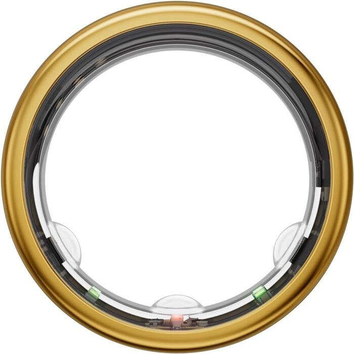 Oura Ring Gen3 Horizon - Gold - Size 8 - Smart Ring - Size First with Oura Ring Gen3 Sizing Kit - Sleep Tracking Wearable - Heart Rate - Fitness Tracker - 5-7 Days Battery Life - Image 9