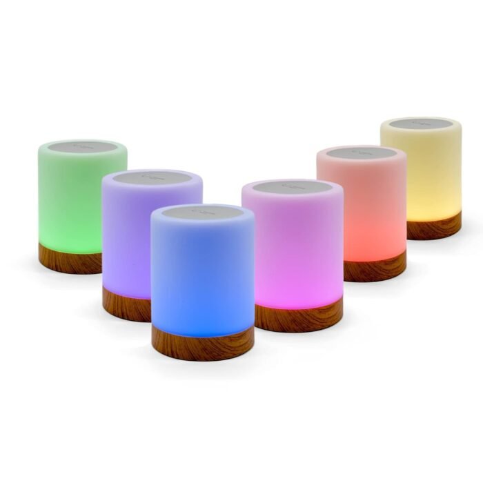 Friendship Lamps by LuvLink | New & Improved long-distance WiFi Friendship Lamp (Set of Six)