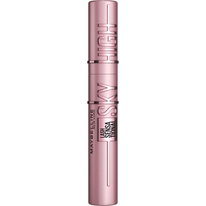 Maybelline Lash Sensational Sky High Washable Mascara Makeup, Volumizing, Lengthening, Defining, Curling, Multiplying, Buildable Formula, Blackest Black, 1 Count - Image 9