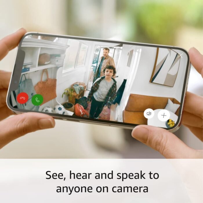 Ring Indoor Cam (2nd Gen) | latest generation, 2023 release | 1080p HD Video & Color Night Vision, Two-Way Talk, and Manual Audio & Video Privacy Cover | Blush - Image 3