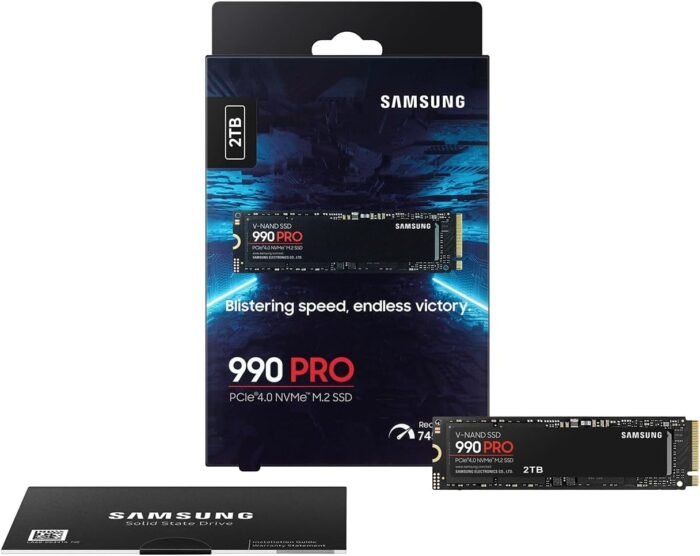 SAMSUNG 990 PRO SSD NVMe M.2 PCIe Gen4, M.2 2280 Internal Solid State Hard Drive, Seq. Read Speeds Up to 7,450 MB/s for High End Computing, Gaming, and Heavy Duty Workstations, MZ-V9P2T0B/AM - Image 4
