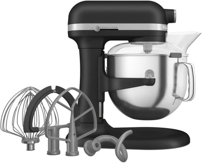 KitchenAid® 7 Quart Bowl-Lift Stand Mixer, Cast Iron Black - Image 2