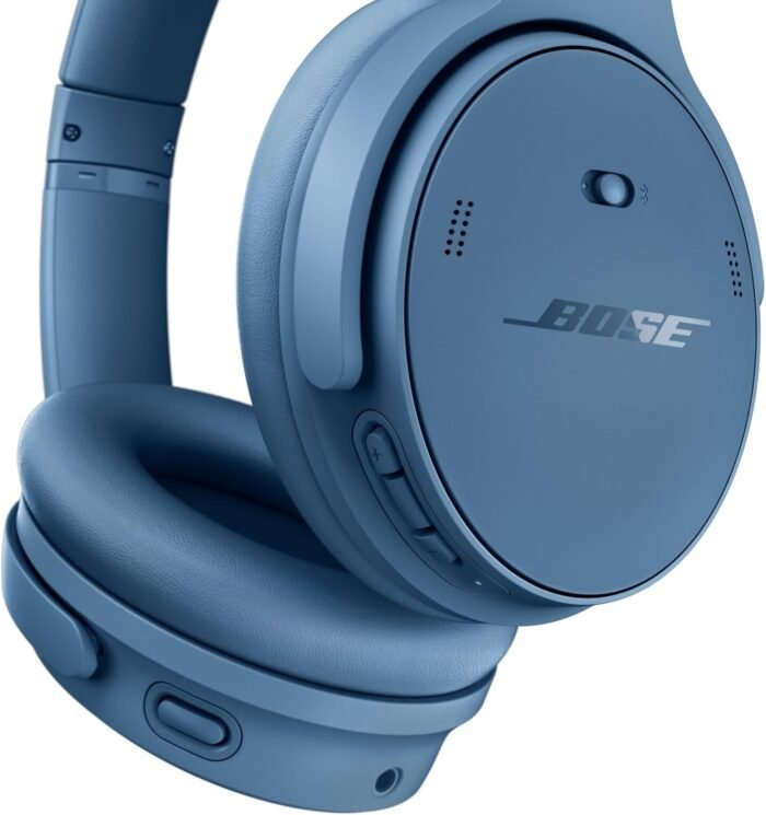 Bose QuietComfort Bluetooth Headphones, Wireless Headphones, Over Ear Noise Cancelling Headphones with Mic, Up to 24 Hours of Battery Life, Blue Dusk - Limited Edition Color - Image 5