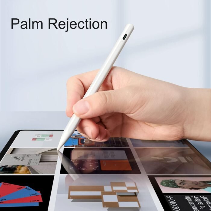 Stylus Pen for iPad, 13 mins Fast Charge for Apple iPad Pencil with Palm Rejection, Tilt Sensitivity, Work for 2018-2024 iPad Air 3/4/5/M2, iPad Mini 5/6, iPad 6/7/8/9/10, iPad Pro 11"/12.9"/M4 - Image 6