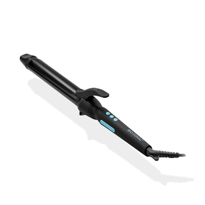 Bio Ionic Long Barrel Styler, .75", 1", 1.25", 1.5" Curling Iron with Moisture Heat Technology & NanoIonic MX, Versatile Curling Wand with Adjustable Heat Settings, Hair Curler with 2" Extended Barrel