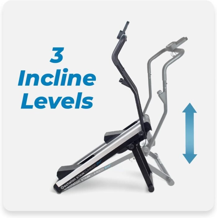 Echelon - Stair Climber Sport - Stair Stepper for Home - Stair Climber - Stepping Machine - Stair Stepper Exercise Equipment - Battery Powered x2 AA Batteries - 3 Monitor with Bluetooth Connectivity - Image 9
