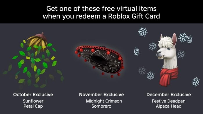 Roblox Physical Gift Card [Includes Free Virtual Item] [Redeem Worldwide] - Image 2