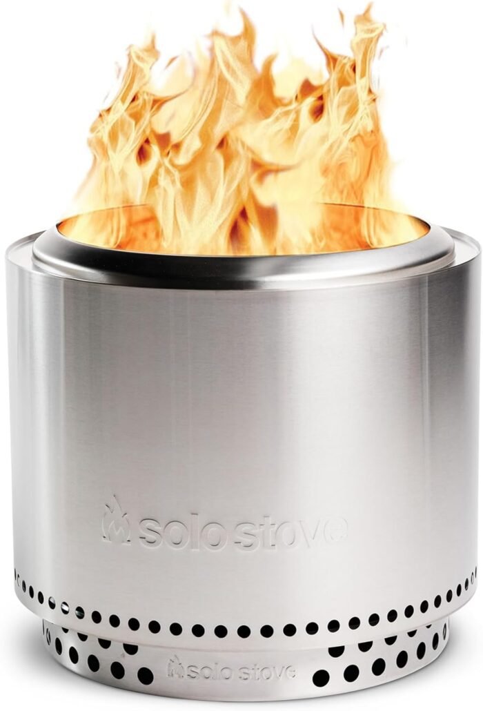 Solo Stove Bonfire 2.0 with Stand, 19.5 Inch Smokeless Fire Pit with Removable Ash Pan - Portable Outdoor Fire Pit - Stainless Steel Wood Burning Fireplace, Ideal for 4-6 People, 21.75 lbs - Image 9