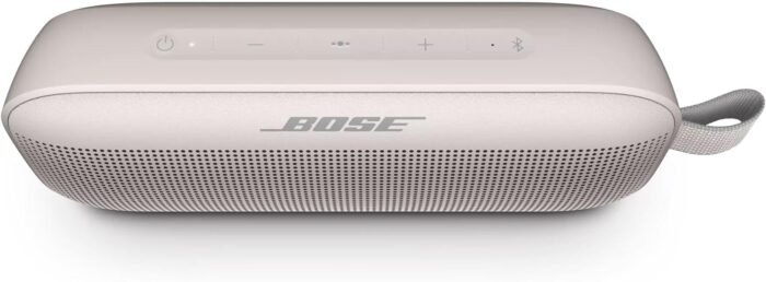 Bose SoundLink Flex Bluetooth Speaker, Portable Speaker with Microphone, Wireless Waterproof Speaker for Travel, Outdoor and Pool Use, White - Image 5