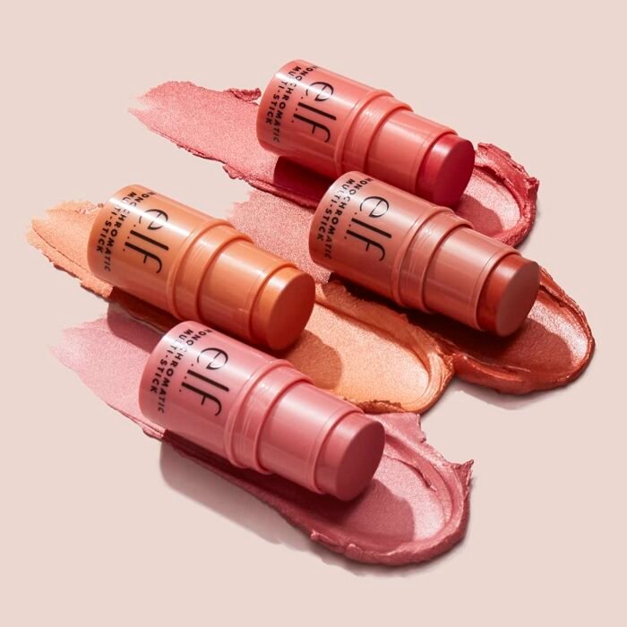 e.l.f. Monochromatic Multi Stick, Luxuriously Creamy & Blendable Color, For Eyes, Lips & Cheeks, Dazzling Peony, 0.17 Oz - Image 5