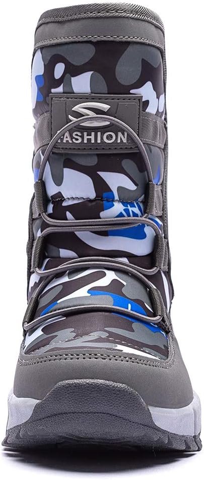GUBARUN Boys Snow Boots Winter Waterproof Slip Resistant Cold Weather Shoes (Toddler/Little Kid/Big Kid) - Image 7