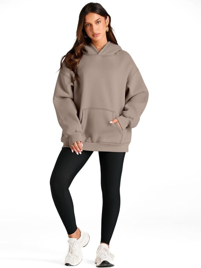 Trendy Queen Womens Oversized Hoodies Fleece Sweatshirts Long Sleeve Sweaters Pullover Fall Outfits Winter Clothes - Image 5