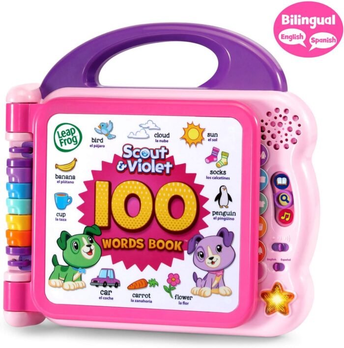 LeapFrog Scout and Violet 100 Words Book, Purple - Image 2