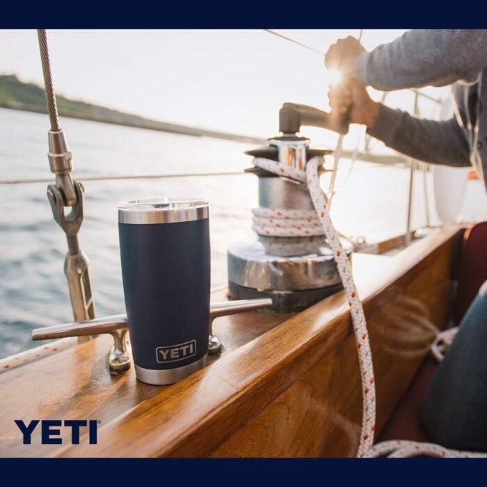 YETI Rambler 20 oz Stainless Steel Vacuum Insulated Tumbler w/MagSlider Lid - Image 8