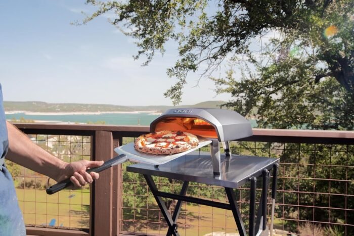 Ooni Koda 12 Gas Pizza Oven – 28mbar Propane Outdoor Pizza Oven, Portable Pizza Oven For Fire and Stonebaked 12 Inch Pizzas, With Gas Hose & Regulator, Countertop Pizza Maker, Outdoor Pizza Cooker - Image 4