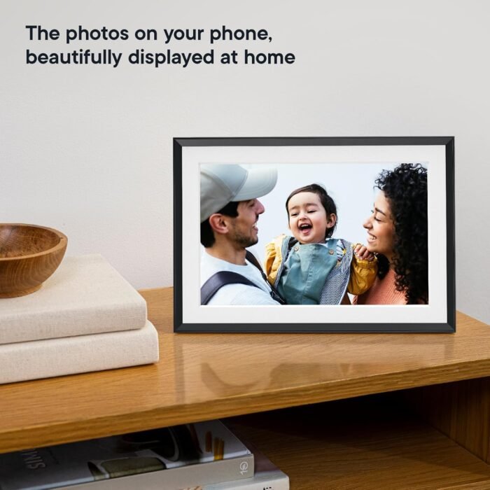 Aura Digital Picture Frame - 10.1" HD Mat Display | Wirecutter's Best Digital Frame for Gifting - Send Photos Directly from Your Phone from Anywhere | Quick & Easy Setup Over WiFi - Free App | Black - Image 6