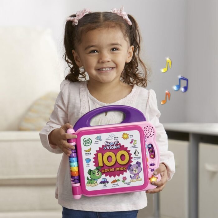 LeapFrog Scout and Violet 100 Words Book, Purple - Image 6